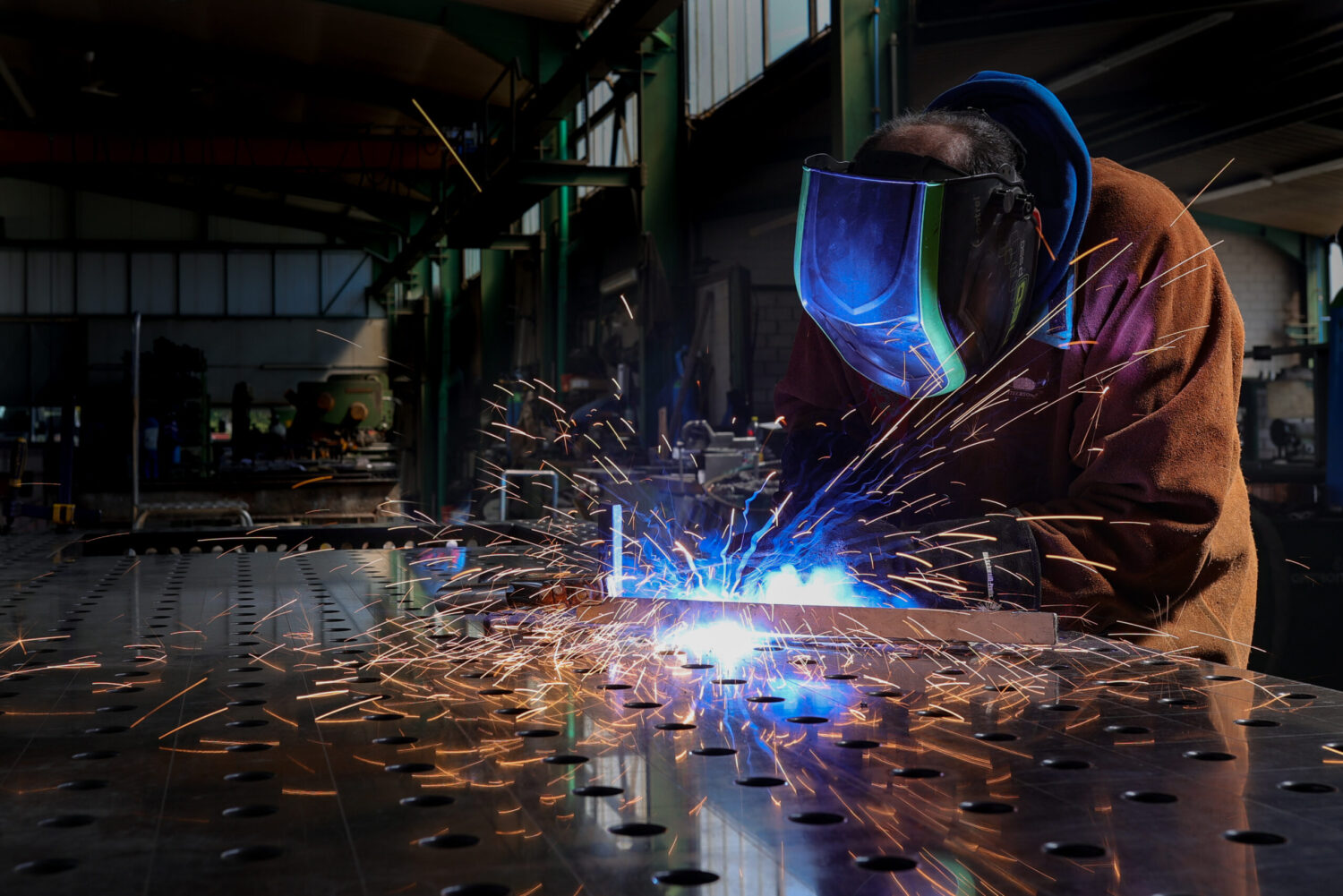 Speziallösung im gewerblichen Stahlbau