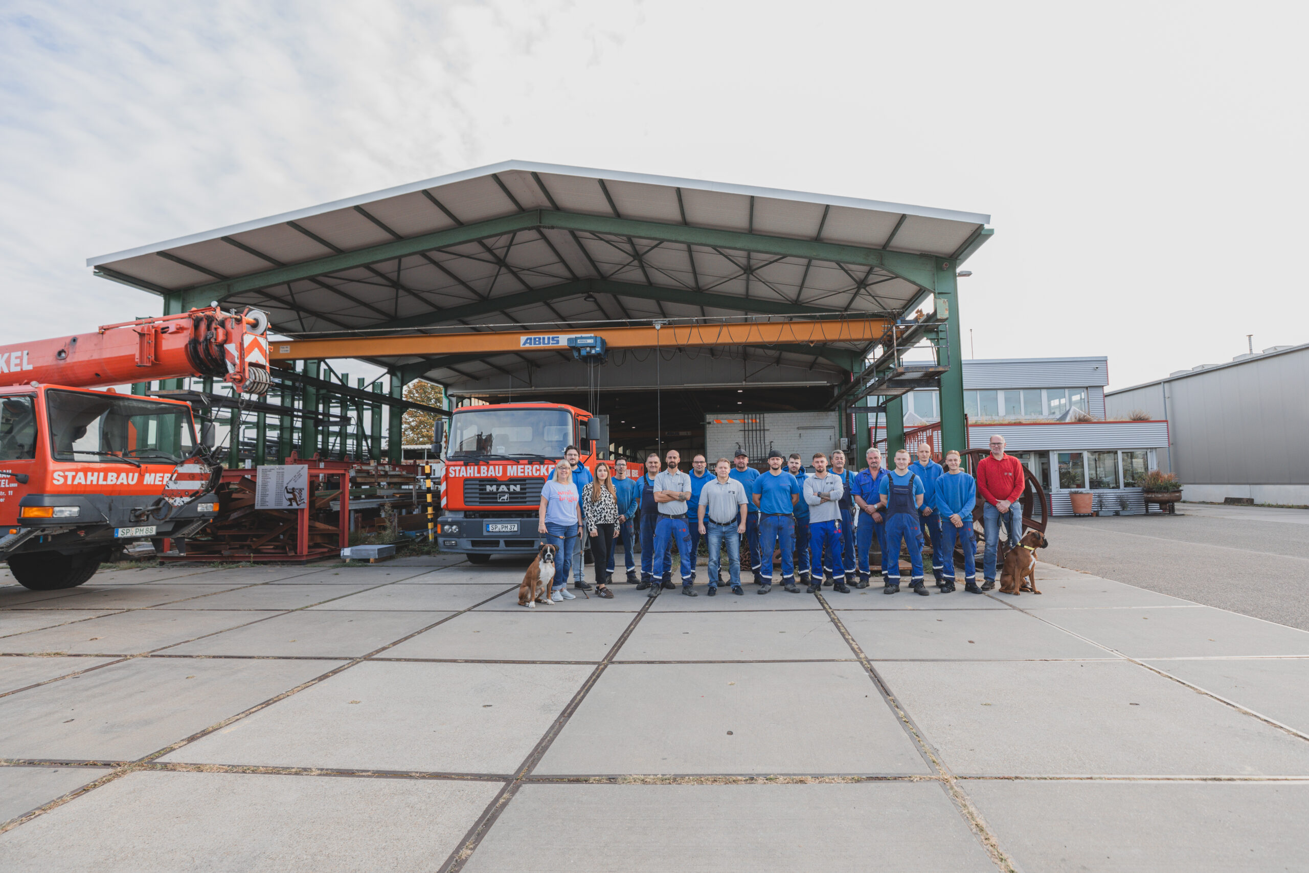 Stahlbau Merckel heute in Speyer